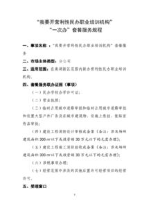 開設營利性民辦職業培訓機構分公司的藝術培訓實踐指南